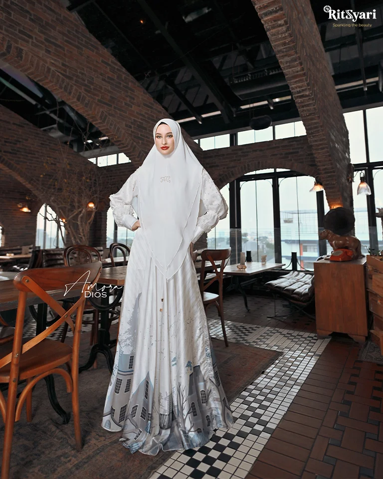 Set Khimar Amora Dios