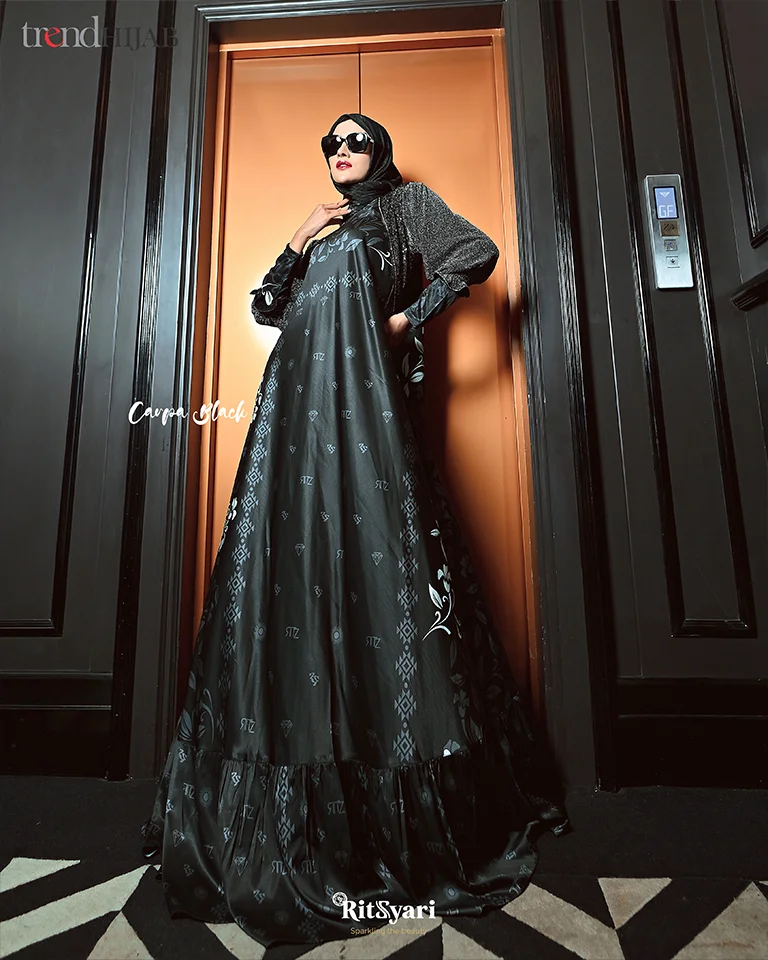Set Dress Carpa Black
