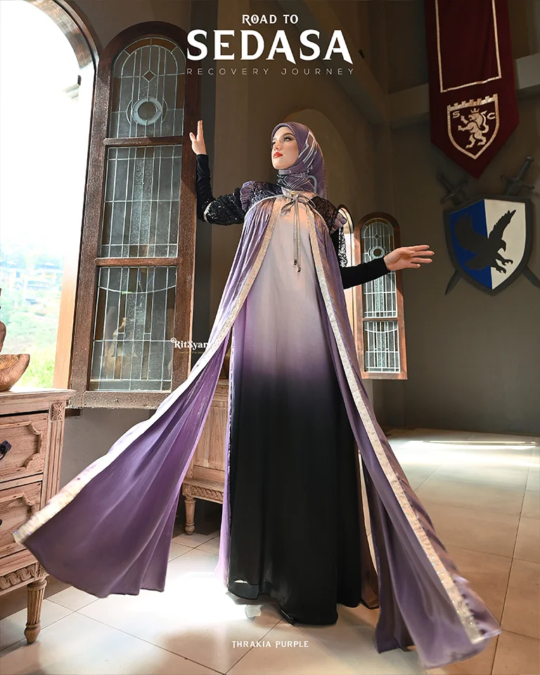 Set Dress Thrakia Purple