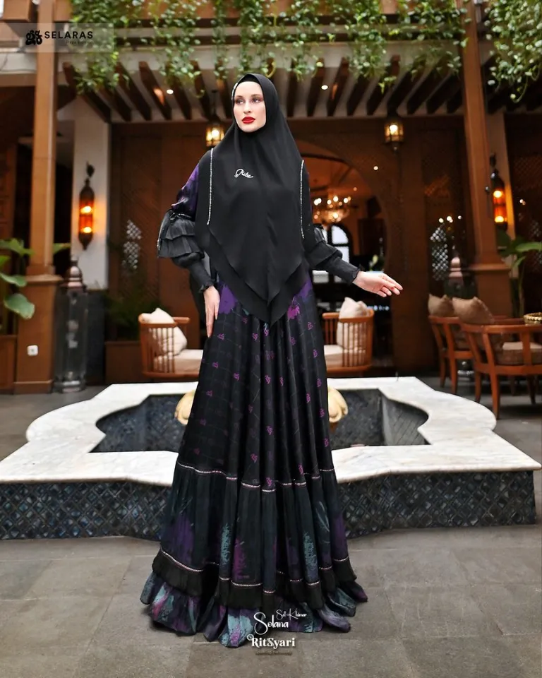 Solana Gamis Mewah untuk Pesta Madera Series Ritz Syari
