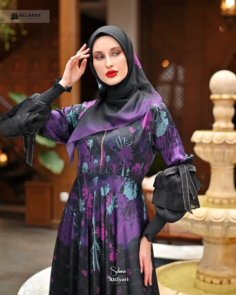 Solana Gamis Pesta Elegan Syari Madera Series Ritz Syari