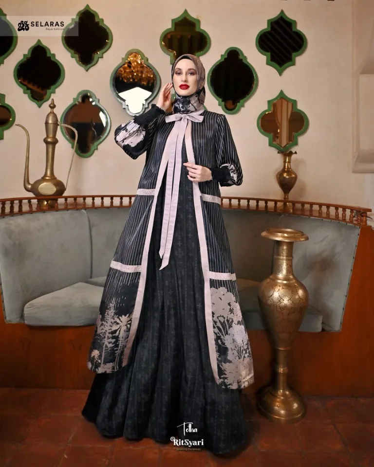 Tetha Madera Series Baju Muslimah Premium Ritz Syari