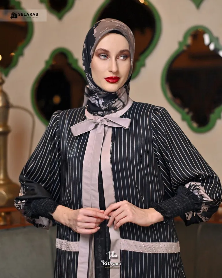 Tetha Madera Series Baju Muslimah Premium Ritz Syari