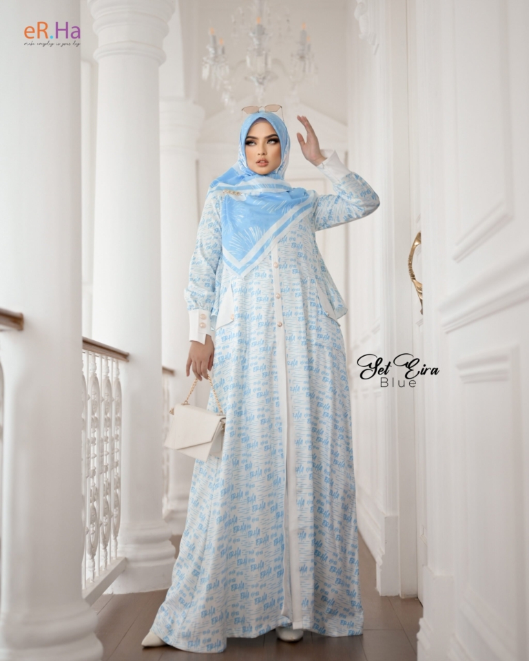 Set Dress Eira Blue