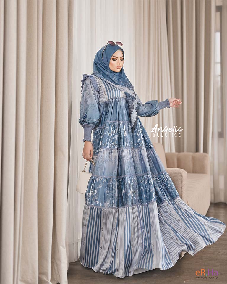 Set Dress Angelic Blue Ice