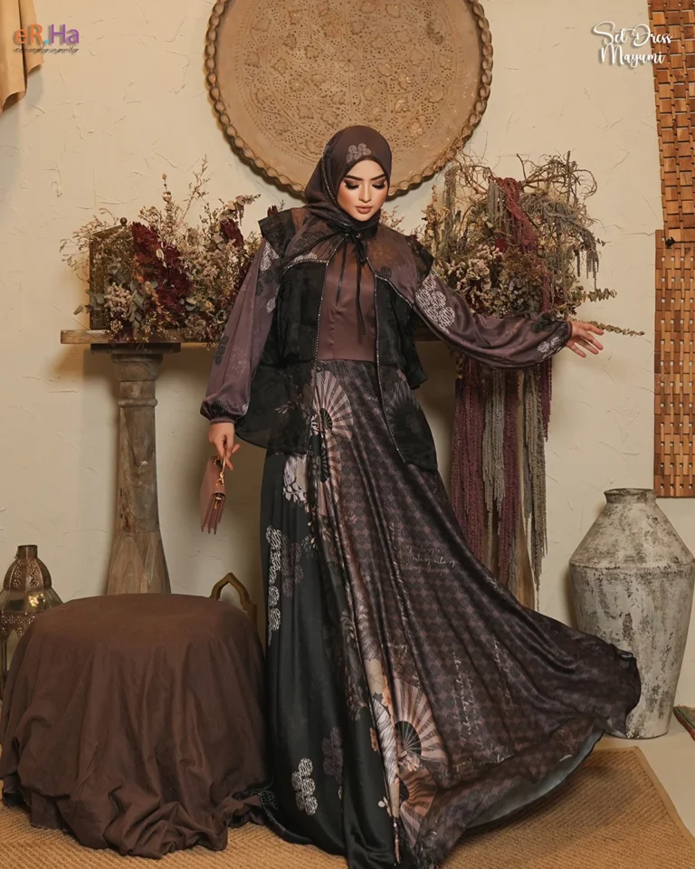 Set Scarf Mayumi Choco